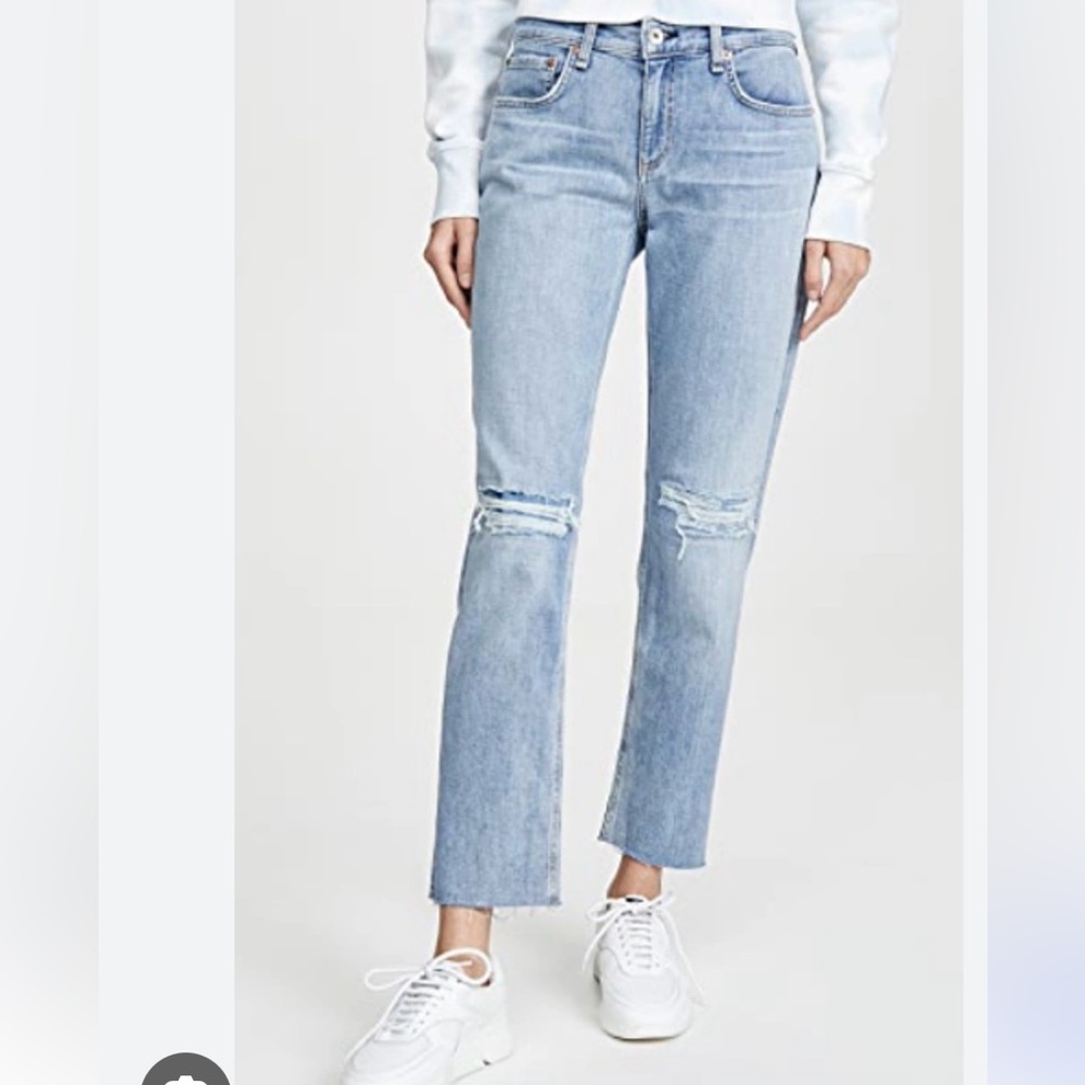 Rag&Bone super soft jeans low rise boyfriend Dre Alyssa NWT SZ26
